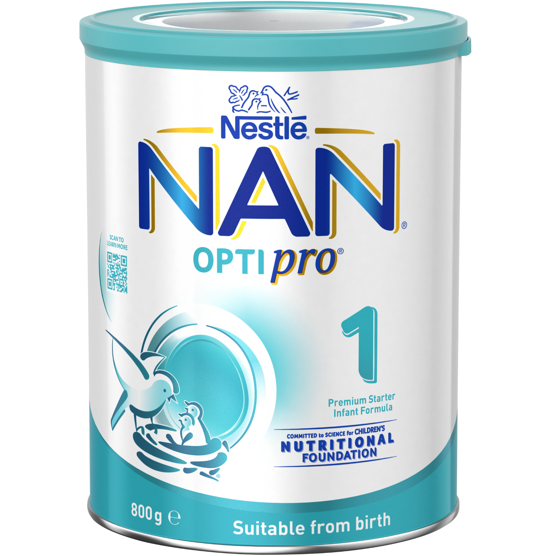 NAN OPTIPRO 1, Starter Baby Formula From Birth – 800g Front