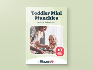 Toddler Mini Munchies Recipe Book