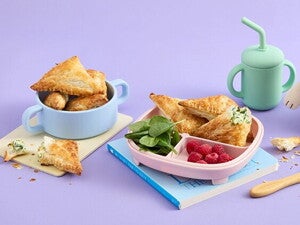 Spinach and Feta Triangles