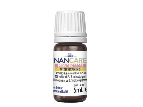 NAN CARE Probiotic Drops With Vitamin D For Infant Immune Health