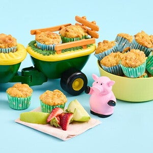 Carrot and Apple Muffins