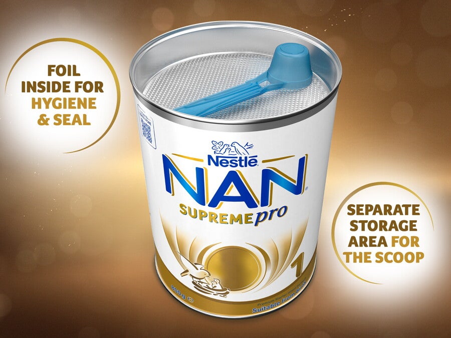 NAN SUPREMEpro 1 - separate storage area for the scoop