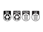 NAN CARE Recycling Logos