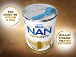 NAN SUPREMEpro 1 - separate storage area for the scoop